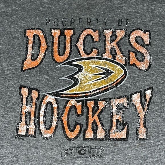 Ducks Hockey - Gray t-shirt - L - Picture 2 of 4